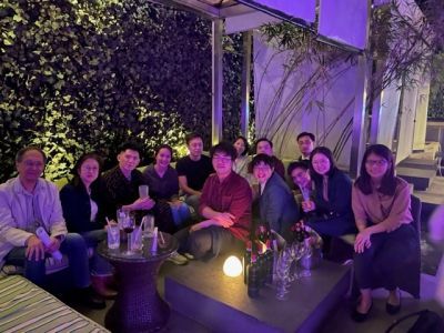 An image of a 2023 alumni event in Hong Kong